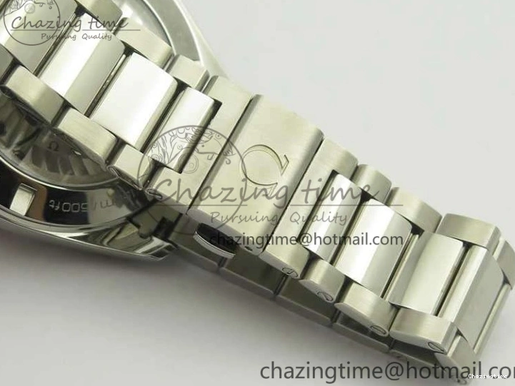 0312 Aqua Terra 150M SS VSF 1:1 Best Edition Black Textured Dial Silver Markers On SS Bracelet A8500 Super Clone Chic 8062